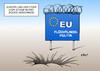 Cartoon: EU Flüchtlinge (small) by Erl tagged flüchtlinge,flucht,bürgerkrieg,terror,gewalt,eu,flüchtlingspolitik,versagen,scham,werte,humanität,solidarität,europa,stier,karikatur,erl
