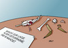 Cartoon: Friedenstaube (small) by Erl tagged friedenstaube,frieden,bericht,ukraine,ostukraine,nahost,krieg,hass,gewalt,aggression,töten,tod,waffen,abschuss,passagierflugzeug,opfer,unschuldige,verzweiflung