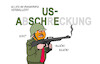 Cartoon: Genialer Stratege (small) by Erl tagged politik,usa,trump,iran,irankrieg,munition,verballert,problem,abschreckung,karikatur,erl