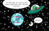 Cartoon: Gezeichnet (small) by Erl tagged politik,demokratie,autokratie,diktatur,autokraten,putin,krieg,ukraine,trump,zölle,welt,erde,weltall,ufo,karikatur,erl