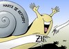 Cartoon: Hartz IV Reform (small) by Erl tagged hartz,reform,verhandlung,lange,langsam,regierung,opposition,einigung,schnecke,ziel