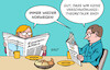 Cartoon: In den Schlagzeilen (small) by Erl tagged politik,epstein,affäre,prominenz,adel,norwegen,sport,olympia,winterspiele,medaillenspiegel,karikatur,erl