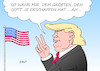 Cartoon: Inauguration 2 (small) by Erl tagged donald,trump,praesident,usa,amtsantritt,inauguration,rechtspopulismus,sexismus,rassismus,welt,erde,angst,befuerchtungen,schwur,schwören,amtseid,gott,hilfe,karikatur,erl