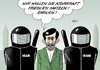 Cartoon: Iran (small) by Erl tagged iran atomenergie friedlich nutzung atomwaffen ahmadinedschad