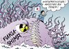 Cartoon: Japan Atomkraft (small) by Erl tagged japan,atomkraft,atomkraftwerk,fukushima,erdbeben,tsunami,supergau,radioaktivität,ausstieg,einstieg,wiedereinstieg,kosten,teuer,geld
