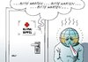 Cartoon: Klima (small) by Erl tagged klima,klimawandel,erderwärmung,gipfel,konferenz,hilfe,langsam,warten