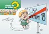 Cartoon: München 18 (small) by Erl tagged die,grünen,grüne,parteitag,olympia,2018,münchen,dagegen,claudia,roth,dafür,winterspiele,eiskunstlauf