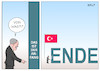 Cartoon: Nach der Istanbul-Wahl (small) by Erl tagged politik,türkei,kommunalwahlen,istanbul,sieger,imamoglu,chp,gegner,akp,präsident,erdogan,drängen,wahlwiederholung,niederlage,anfang,vom,ende,karikatur,erl