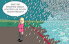 Cartoon: Nancy Faeser (small) by Erl tagged politik,migration,asyl,nancy,faeser,smarte,grenzkontrollen,regen,hochwasser,wetter,klima,karikatur,erl