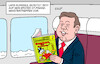 Cartoon: Neuland (small) by Erl tagged politik,finanzminister,lars,klingbeil,premiere,neuling,g7,finanzministertreffen,dagobert,duck,finanzgenie,karikatur,erl