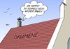 Cartoon: Ökumene (small) by Erl tagged papst,katholiken,protestanten,ökumene,langsam,bremsen