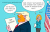 Cartoon: Pfingsten (small) by Erl tagged politik,usa,trump,irankrieg,strategie,wirr,konzeptlos,pfingsten,heiliger,geist,straße,von,hormus,stau,auto,pfingststau,karikatur,erl