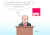 Cartoon: Scholz (small) by Erl tagged politik,partei,spd,suche,vorsitz,finanzminister,olaf,scholz,kontinuität,weiter,so,aufbruch,erneuerung,karikatur,erl