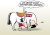 Cartoon: SPD (small) by Erl tagged spd,wahlkampf,kanzlerkandidat,peer,steinbrück,vorsitzender,sigmar,gabriel,zwist,vorwurf,uneinigkeit,pferd,reiter,unterstützung