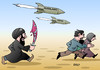 Cartoon: Unterstützung aus der Luft (small) by Erl tagged syrien,bürgerkrieg,diktator,assad,unterstützung,russland,präsident,putin,luftangriff,rebellen,is,zivilisten,bürger,flucht,karikatur,erl