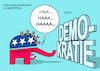 Cartoon: US-Mutation (small) by Erl tagged politik,usa,wahl,speaker,sprecher,repräsentantenhaus,kandidat,kevin,mccarthy,republikaner,zu,gemässigt,trumpisten,radikal,rechtsextremismus,gefahr,demokratie,mutation,corona,elefant,niesen,rüssel,karikatur,erl