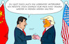 Cartoon: Vatertag in Peking (small) by Erl tagged politik,usa,trump,besuch,china,xi,vatertag,vater,kind,taiwan,gefühle,väter,karikatur,erl