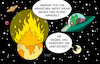 Cartoon: Waldbrände (small) by Erl tagged politik,klima,klimawandel,erderwärmung,extremwetter,dürre,waldbrände,klimaschutz,wirtschaft,erde,außerirdische,ufo,mond,weltall,karikatur,erl