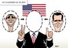 Cartoon: Zum Ausschneiden und Einkleben (small) by Erl tagged obama,romney,usa,präsident,präsidentschaftswahl,demokraten,republikaner,kopf,rennen,aktuell,aktualisieren,ausschneiden,einkleben