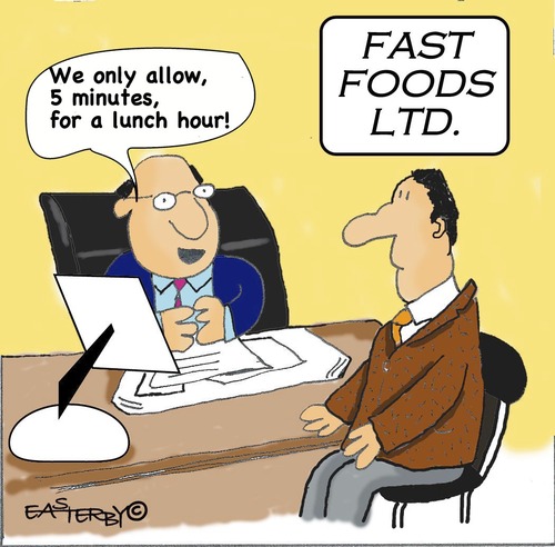Cartoon: Fast food (medium) by EASTERBY tagged fast,food