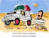 Cartoon: Hikehitcher (small) by EASTERBY tagged hitchhiker,holidays,desert