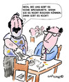 Cartoon: SPEISEKARTE!!??? (small) by EASTERBY tagged restaraunts eatingout