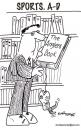 Cartoon: The Angler (small) by EASTERBY tagged fishing,angling,books