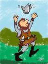 Cartoon: Viking warrior (small) by EASTERBY tagged vikings