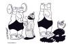 Cartoon: WEIGHTY HOLD-UP (small) by EASTERBY tagged weightlifter hold up