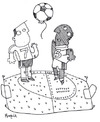 Cartoon: ballon (small) by Munguia tagged futball,soccer,world,cup,munguia,globo,ballon,ball,sports