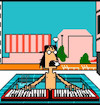 Cartoon: Charly Garcia Pixel Art (small) by Munguia tagged charly,garcia,piano,piscina,pool,jump,salto