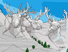 Cartoon: Deermore Mount (small) by Munguia tagged rushmore,mount,usa,presidents