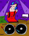 Cartoon: DJ ArmLess (small) by Munguia tagged hand,less,no,arm,dj,musica,happy,xd,disc,musician,righ,attitude,nice,joy