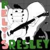 Cartoon: Pelvis Resley (small) by Munguia tagged elvis presley album cover parody parodies spoof fun version pop rock music