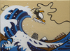 Cartoon: Tsunami (small) by Munguia tagged hokusai tsunami wave big mar tormentoso munguia pinguino