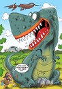 Cartoon: Velikonoce (small) by Martin Hron tagged brontosaurus