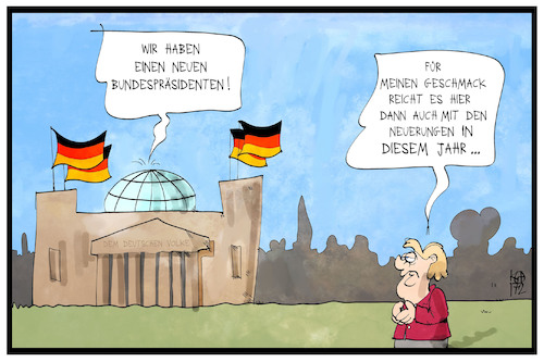 Cartoon: Alles neu in Berlin (medium) by Kostas Koufogiorgos tagged karikatur,koufogiorgos,illustration,cartoon,berlin,reichstag,bundestag,merkel,neuerung,veränderung,bundespräsidentenwahl,kanzlerkandidatin,bundestagswahl,politik,karikatur,koufogiorgos,illustration,cartoon,berlin,reichstag,bundestag,merkel,neuerung,veränderung,bundespräsidentenwahl,kanzlerkandidatin,bundestagswahl,politik