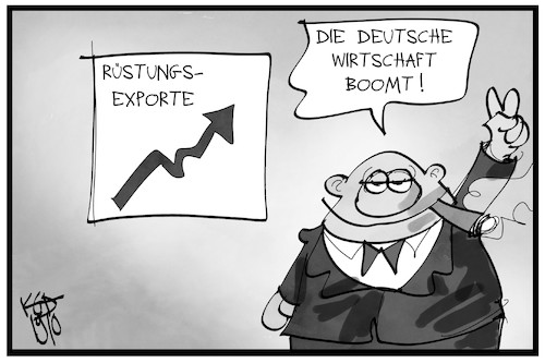 Anstieg der Rüstungsexporte