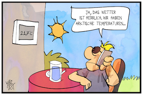 Arktische Temperaturen