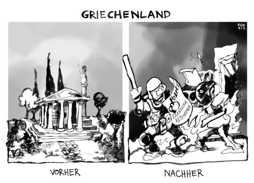 Ausschreitungen in Griechenland