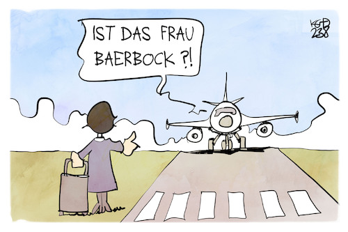 Baerbocks Flugzeugpanne