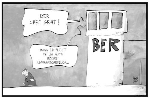 Cartoon: BER (medium) by Kostas Koufogiorgos tagged karikatur,koufogiorgos,illustration,cartoon,ber,flughafen,berlin,brandenburg,chef,tower,fliegen,abflug,job,aufsichtsrat,karikatur,koufogiorgos,illustration,cartoon,ber,flughafen,berlin,brandenburg,chef,tower,fliegen,abflug,job,aufsichtsrat