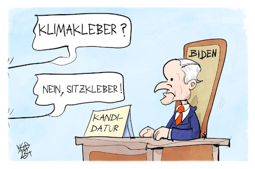 Cartoon: Bidens zweite Amtszeit (medium) by Kostas Koufogiorgos tagged karikatur,koufogiorgos,biden,amtszeit,kleber,sitz,amt,usa,präsident,karikatur,koufogiorgos,biden,amtszeit,kleber,sitz,amt,usa,präsident