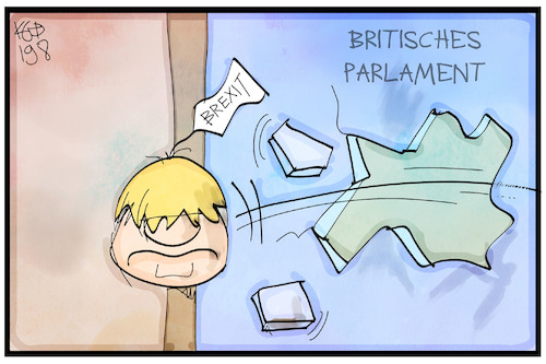 Cartoon: Britisches Parlament (medium) by Kostas Koufogiorgos tagged karikatur,koufogiorgos,illustration,cartoon,johnson,brexit,uk,grossbritannien,parlament,anschlag,demokratie,sabotage,karikatur,koufogiorgos,illustration,cartoon,johnson,brexit,uk,grossbritannien,parlament,anschlag,demokratie,sabotage