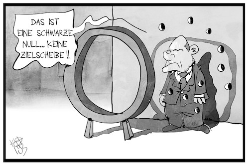 Cartoon: Bundeshaushalt 2020 (medium) by Kostas Koufogiorgos tagged karikatur,koufogiorgos,illustration,cartoon,bundeshaushalt,schwarze,null,scholz,kritik,karikatur,koufogiorgos,illustration,cartoon,bundeshaushalt,schwarze,null,scholz,kritik