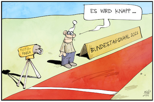 Bundestagswahlrennen