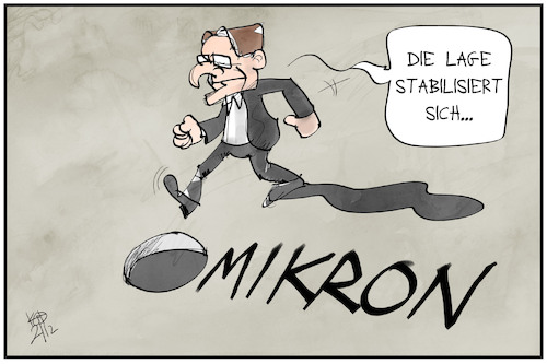 Cartoon: Corona-Inzidenz (medium) by Kostas Koufogiorgos tagged karikatur,koufogiorgos,illustration,cartoon,lauterbach,corona,pandemie,omikron,virus,karikatur,koufogiorgos,illustration,cartoon,lauterbach,corona,pandemie,omikron,virus