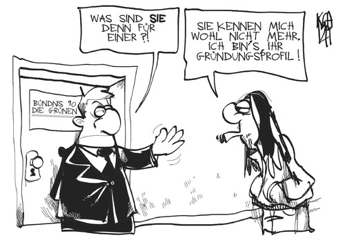 Cartoon: Das Grünen-Profil (medium) by Kostas Koufogiorgos tagged koufogiorgos,kostas,karikatur,wahlkampf,öko,profil,bürgertum,mitte,partei,grünen,grünen,partei,mitte,bürgertum,profil,öko,wahlkampf,karikatur,kostas,koufogiorgos