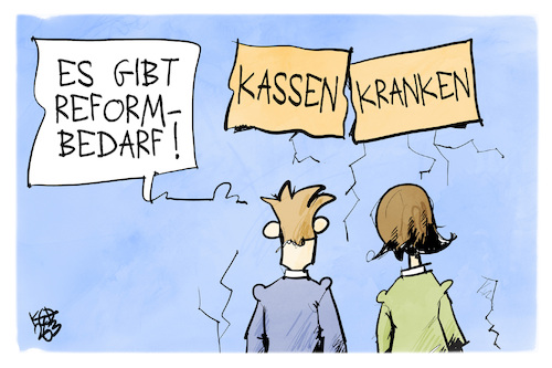 Cartoon: Die Kassen kranken (medium) by Kostas Koufogiorgos tagged karikatur,koufogiorgos,krankenkasse,reform,kommission,versicherung,karikatur,koufogiorgos,krankenkasse,reform,kommission,versicherung