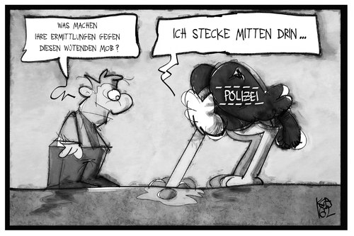 Die Polizei ermittelt